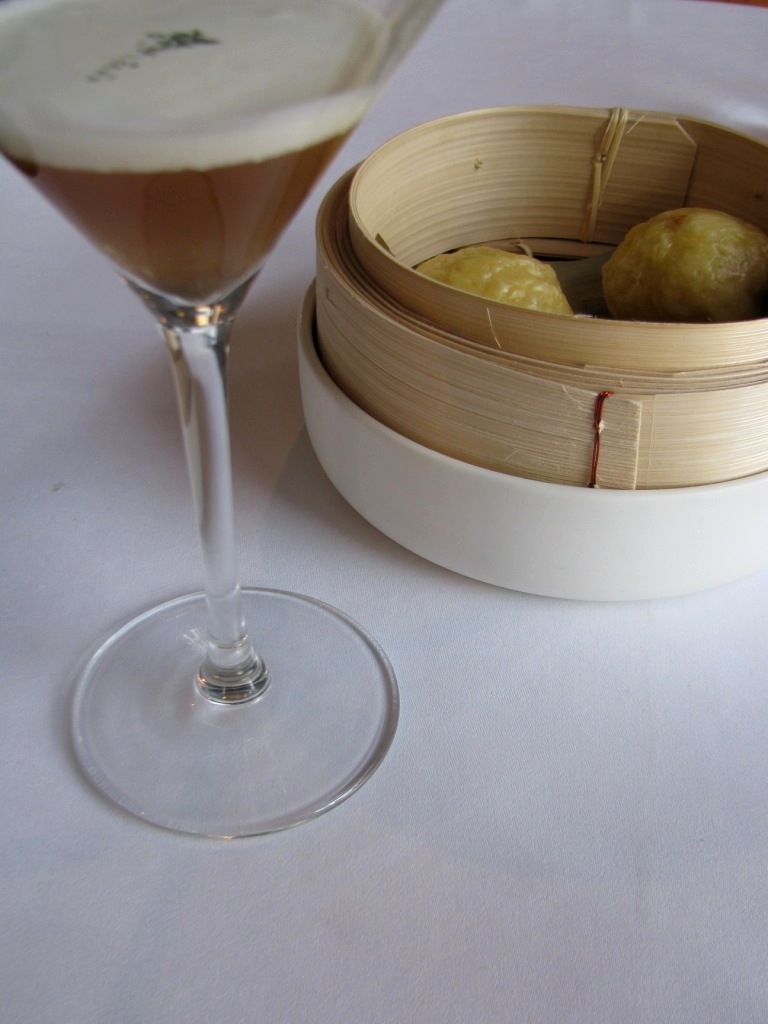 And then one more - hearty soup with dumplings.