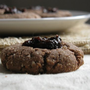 Buckwheat and Almond Thumbprints