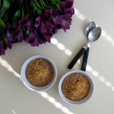 Chocolate Cream of Buckwheat with Roasted Hazelnuts