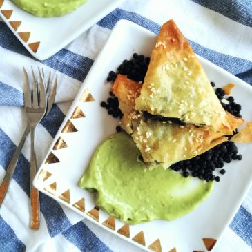 Asian-Inspired Leek Pies