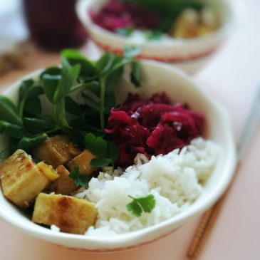 Buddha Bowl with Hot Crispy Tofu {V, GF}