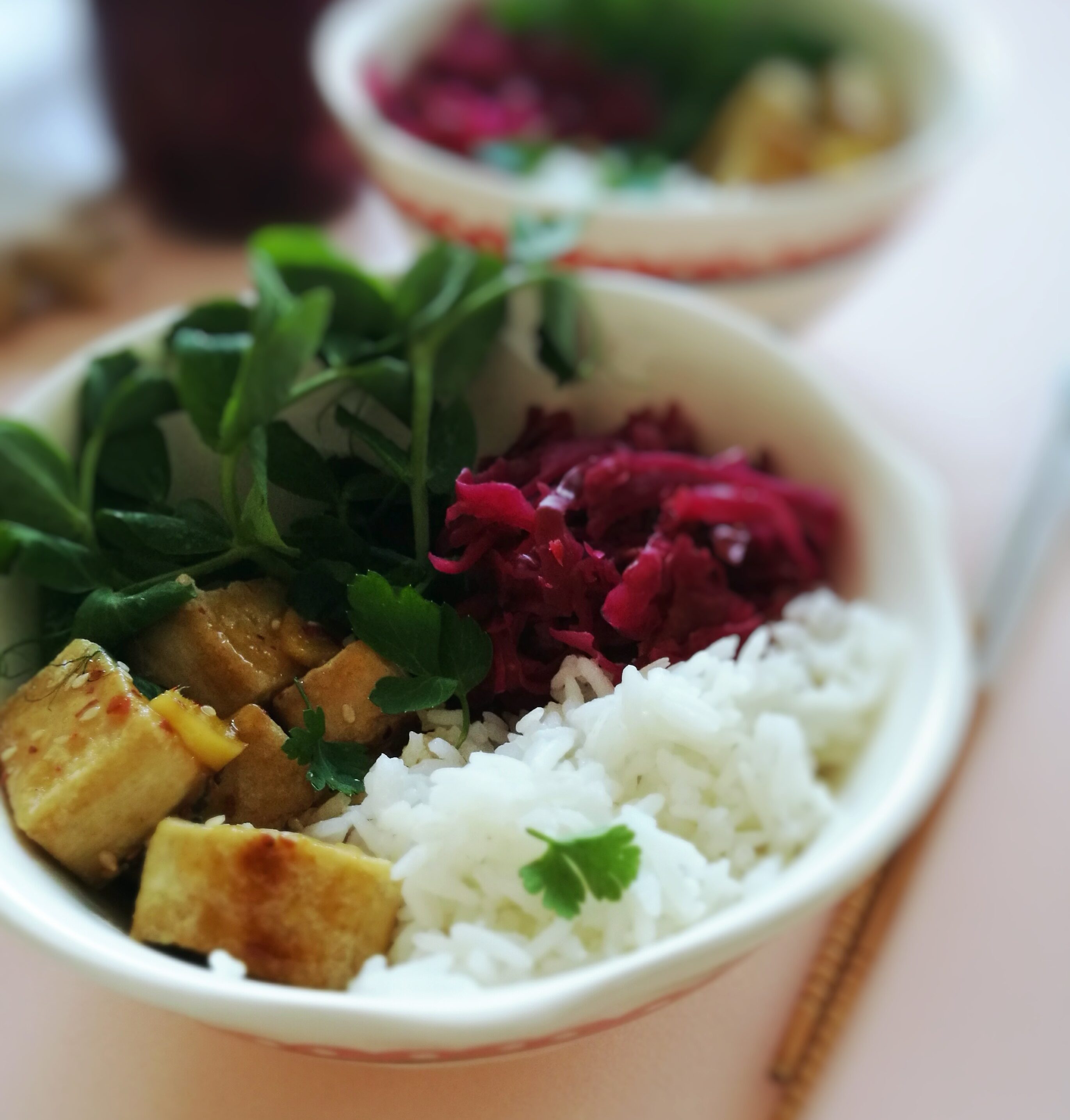 culinary postcards_buddha bowl with hot crispy tofu