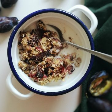 Plum Crumble {V+GF}