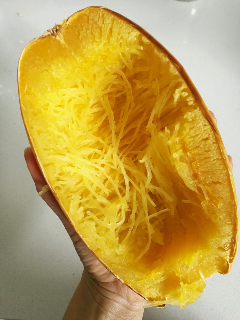 Spaghetii Squash-baked