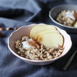 Creamy Hazelnut Oatmeal