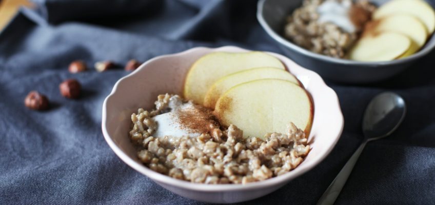 Creamy Hazelnut Oatmeal