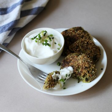 Kale and Quinoa Fritters {V&GF}